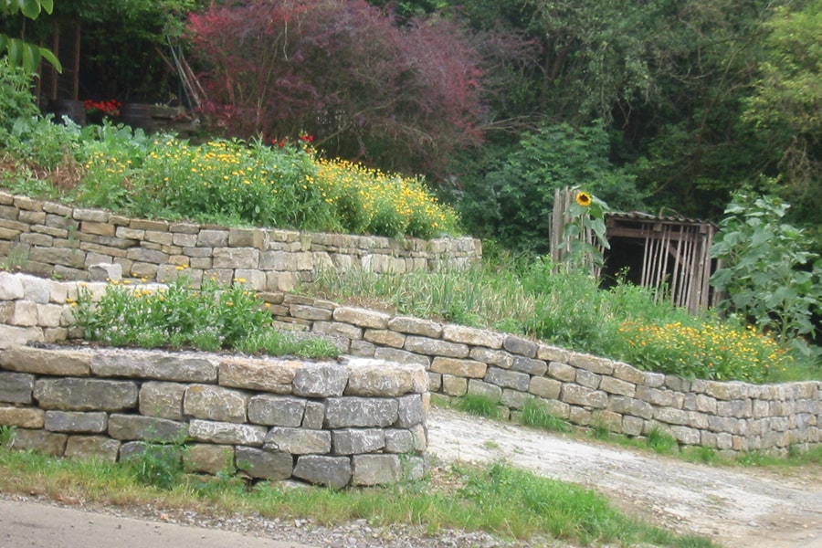 sickinger_gartenbau_mauer Einfassungen